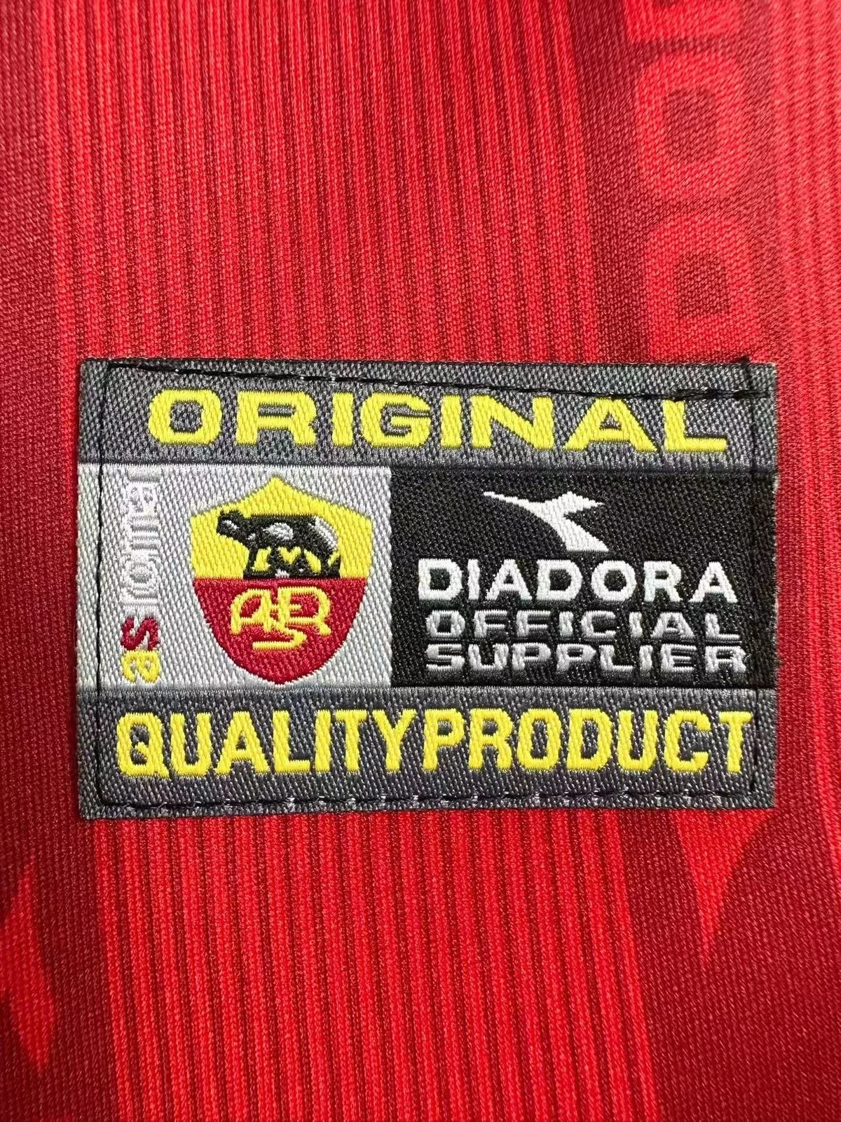 Camiseta Roma Local 1999/2000 retro foto 6