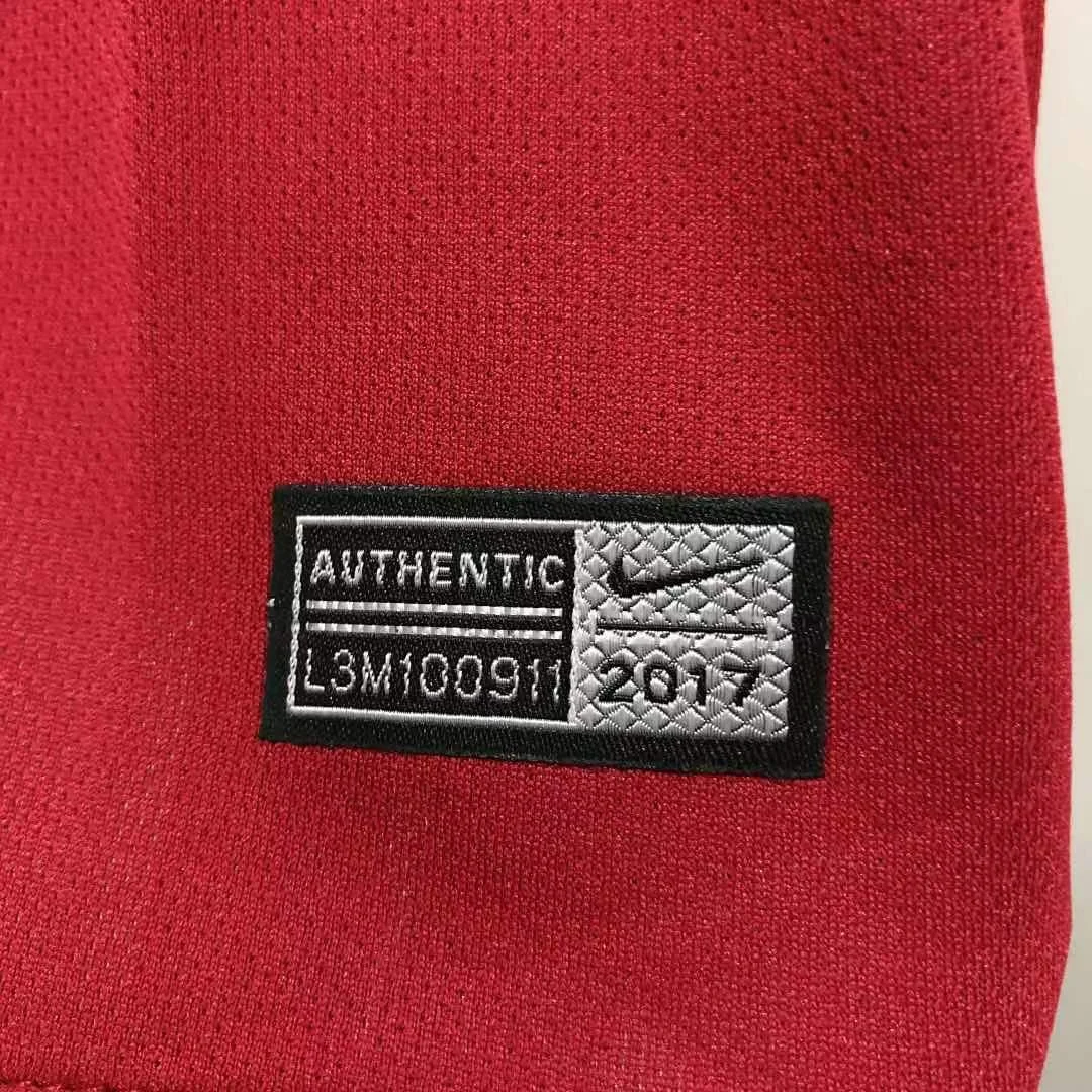 Camiseta Roma Local 2017/2018 retro foto 4