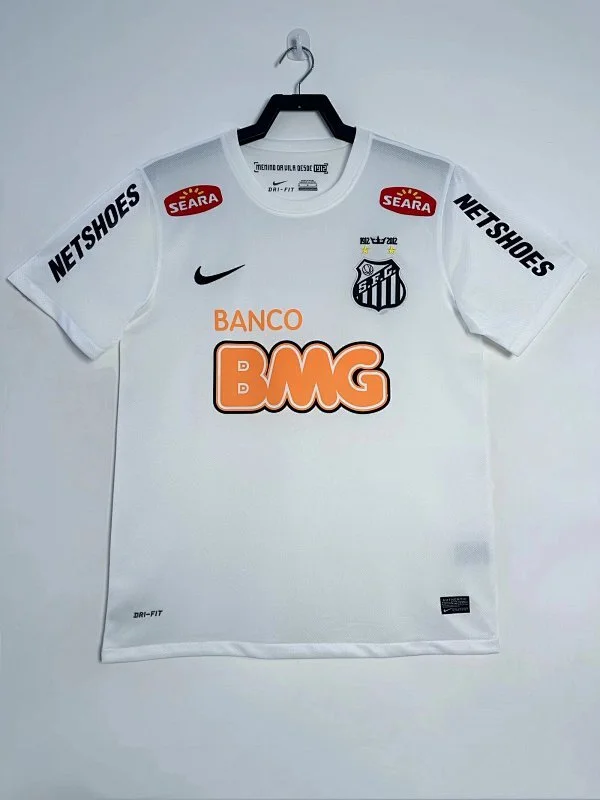 Camiseta Santos Local 2012/2013 retro foto 1