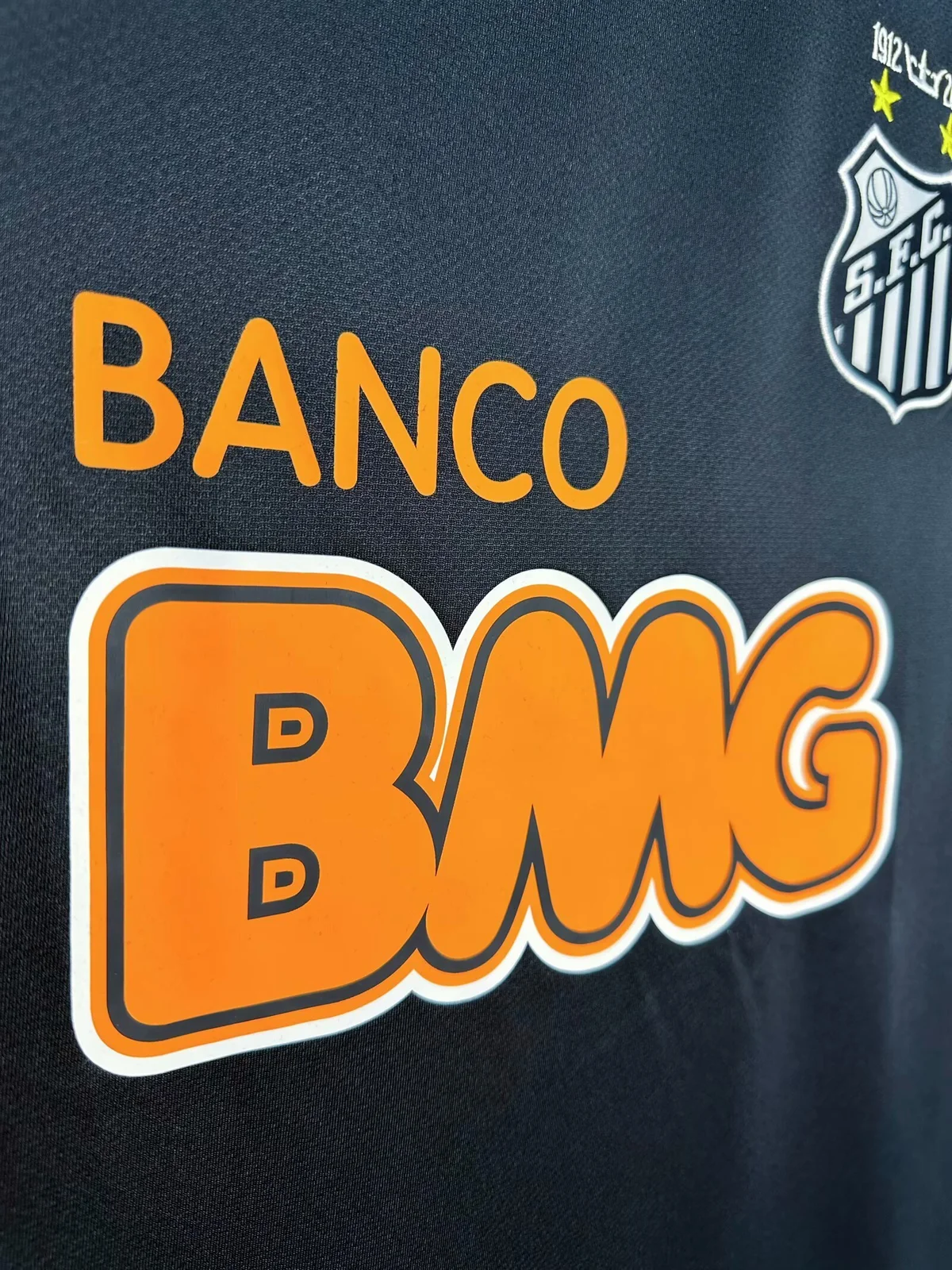 Camiseta Santos Negra 2012/2013 retro foto 6