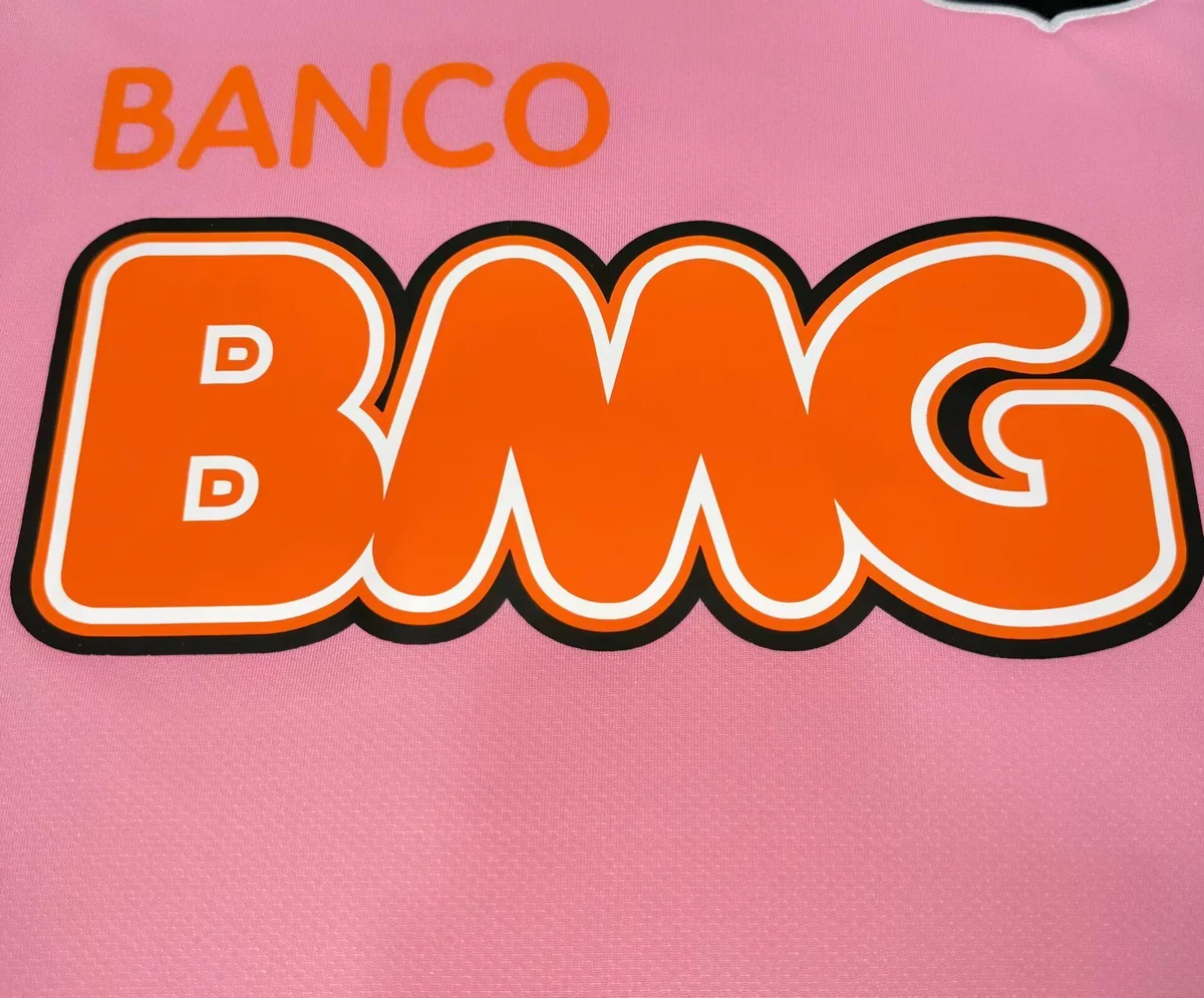 Camiseta Santos Rosa Manga Larga Manga Larga 2012/2013 retro foto 5