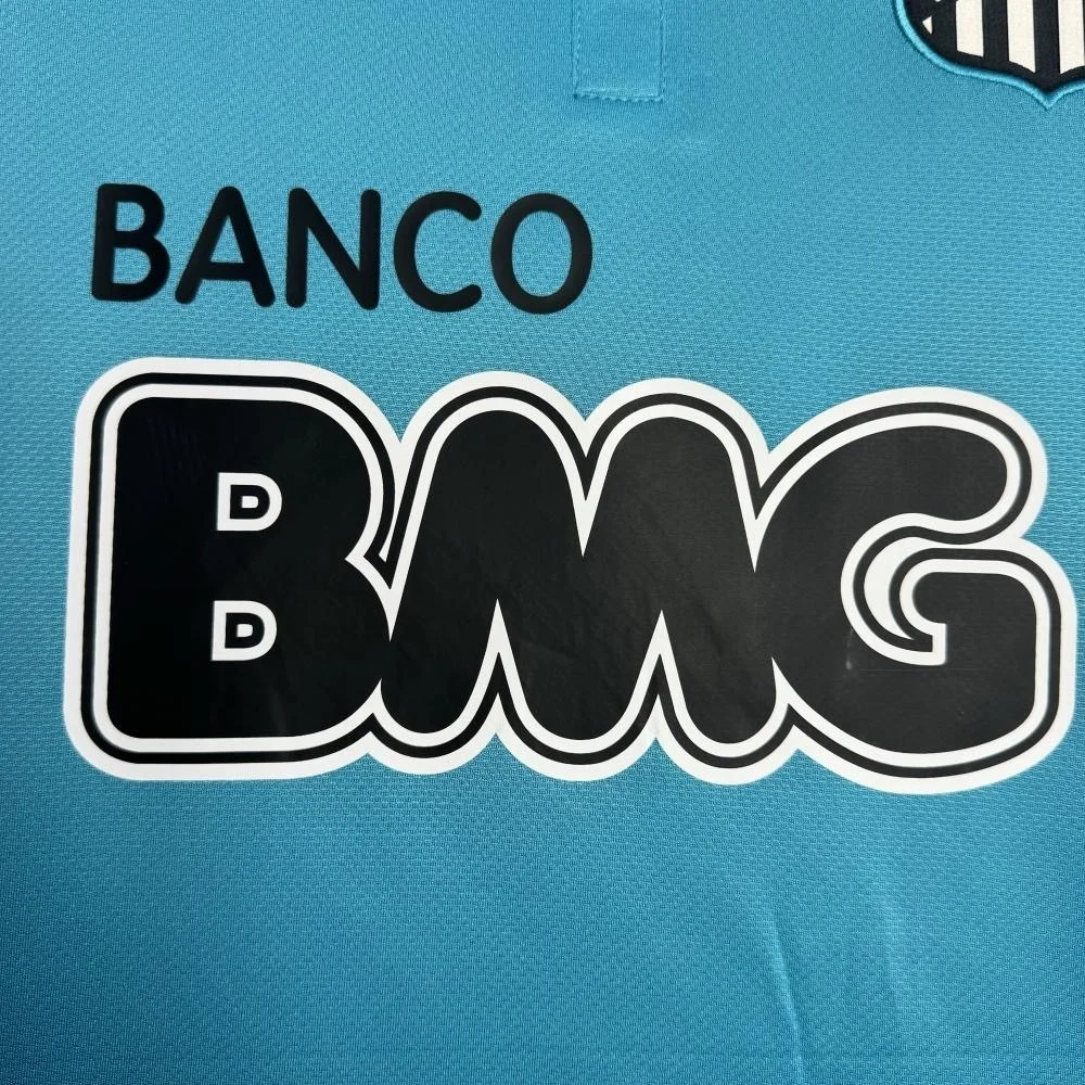 Camiseta Santos Visitante Manga Larga Manga Larga 2012/2013 retro foto 6