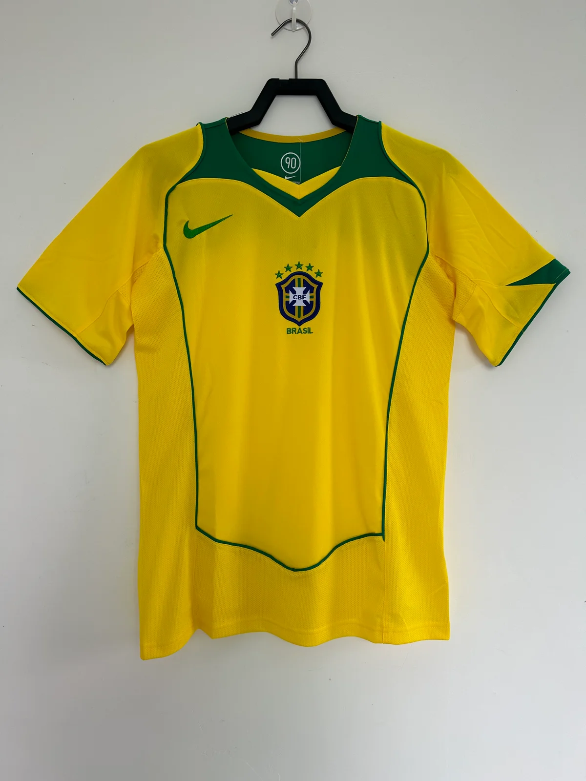 Camiseta Selección Brasil 2004 retro foto 2