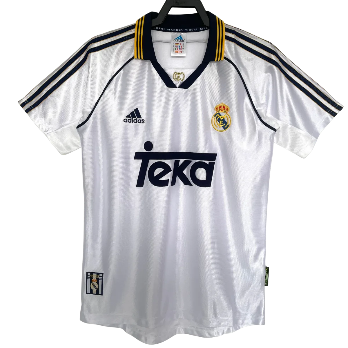 Camiseta Retro Real Madrid Local 1999/00 Blanca - Retro