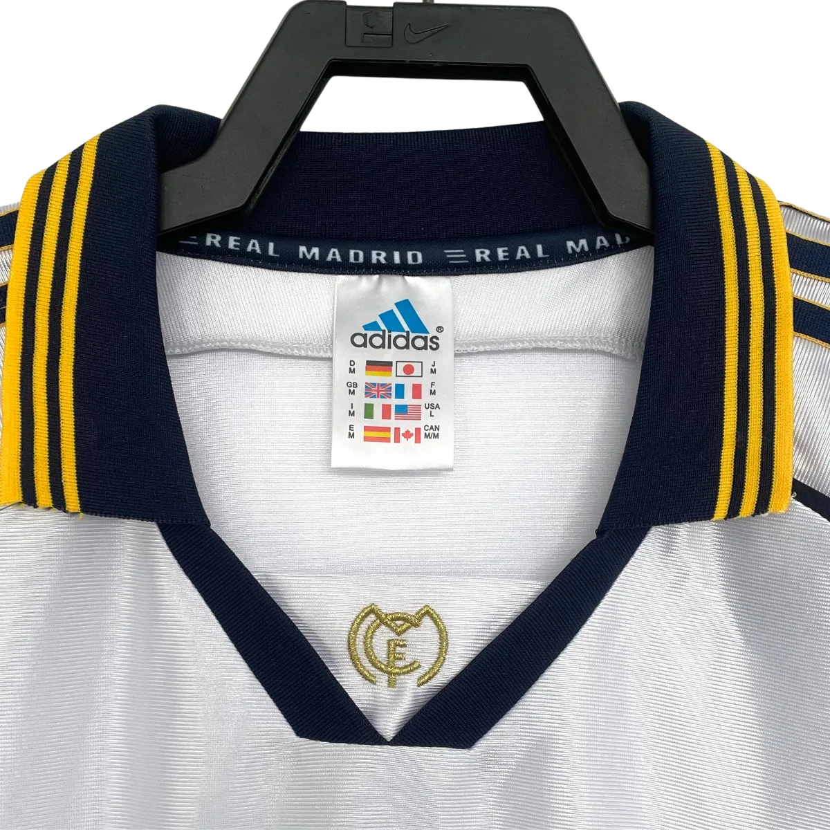 Camiseta Retro Real Madrid Local 1999/00 Blanca - Retro - Vista 3