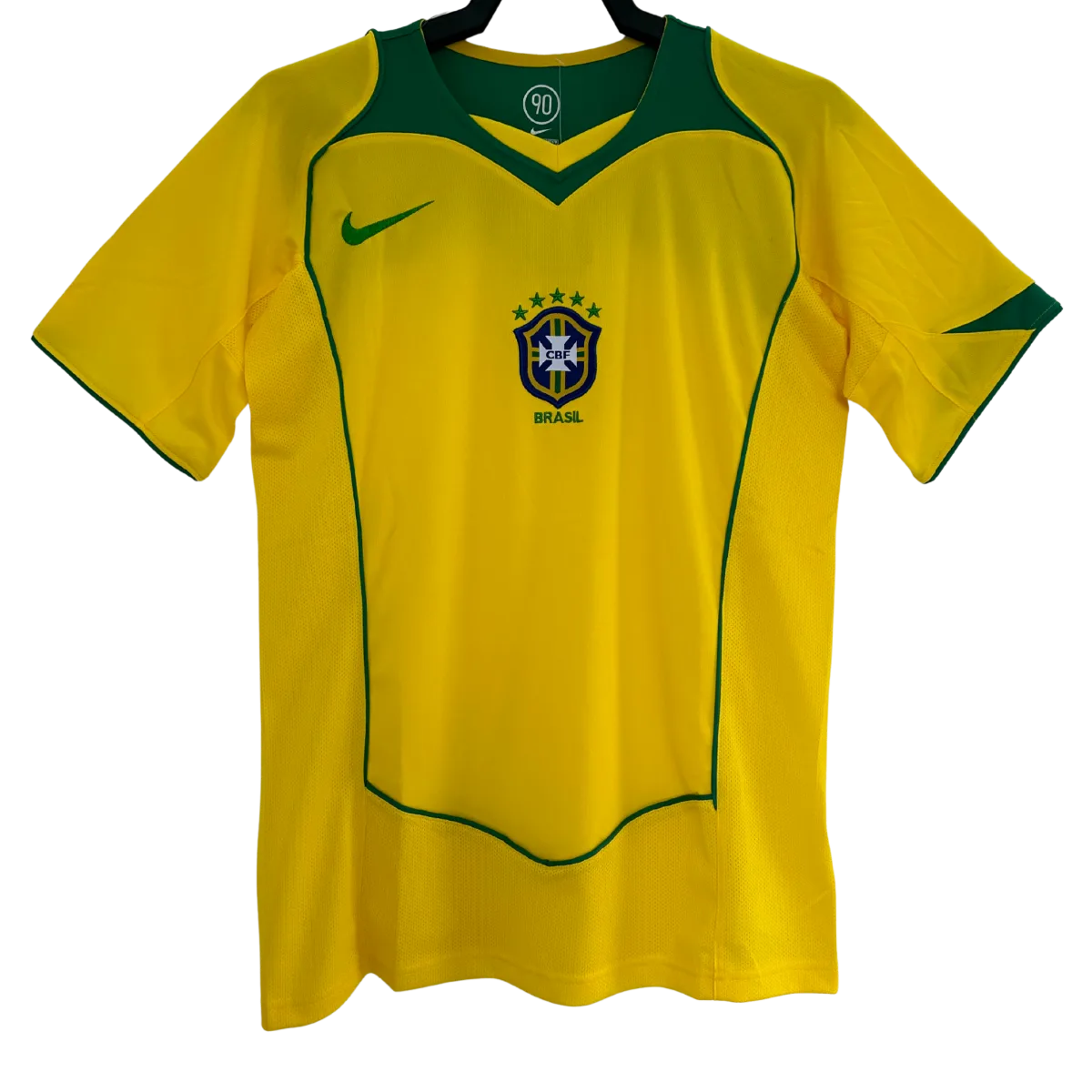 Camiseta Retro Brasil Local 2004 - Retro