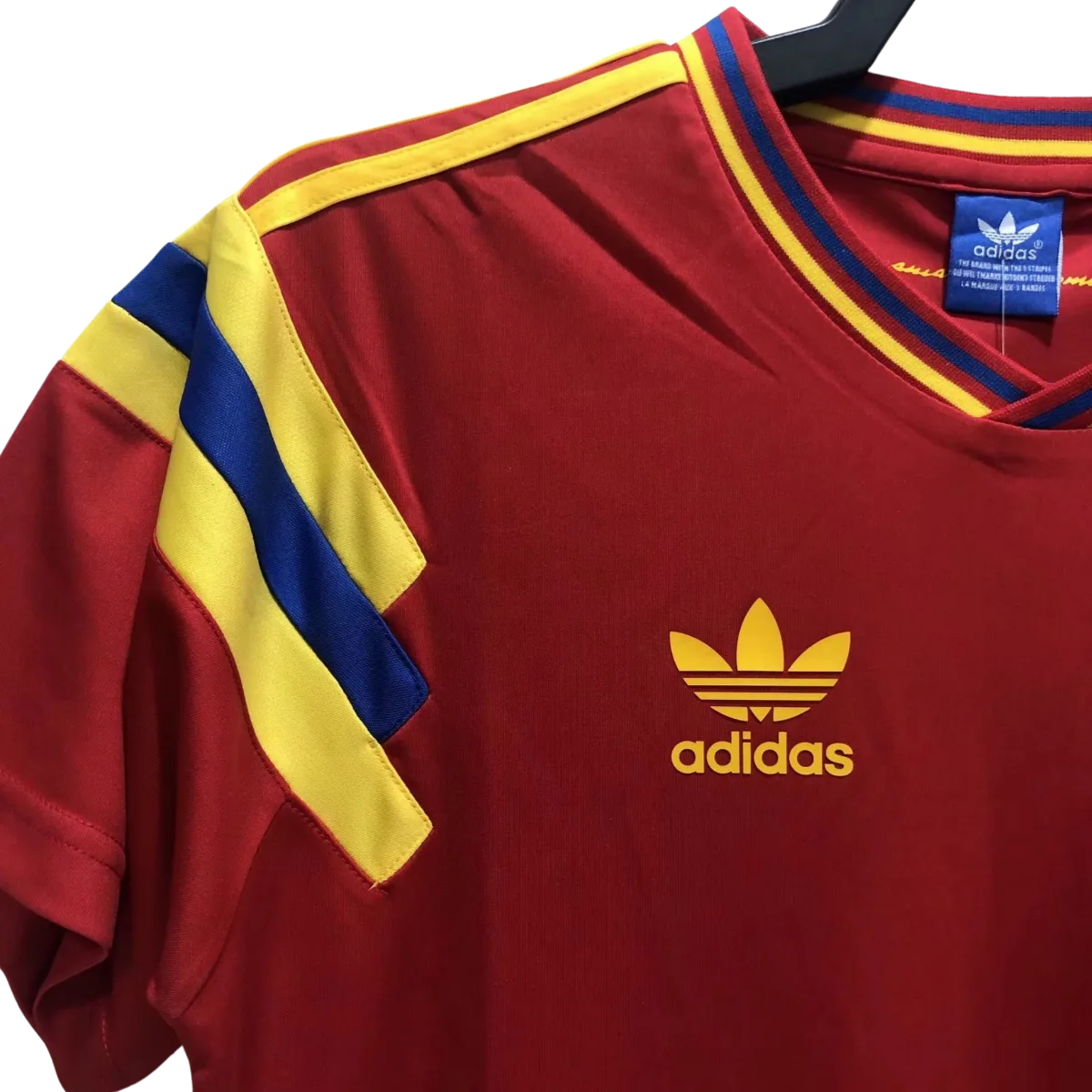 Camiseta Retro Colombia Visitante 1990 Roja - Retro - Vista 2