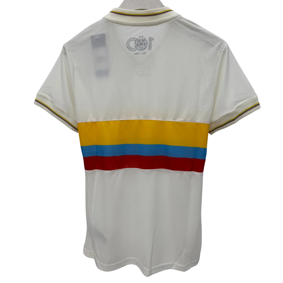 Camiseta Colombia 100 Años Blanca Mujer Versión Player - Women's Collection - Vista 2