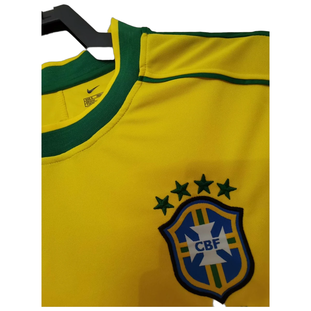 Camiseta Brasil 1998 Amarilla Mundial Francia 98 Retro - Retro - Vista 4