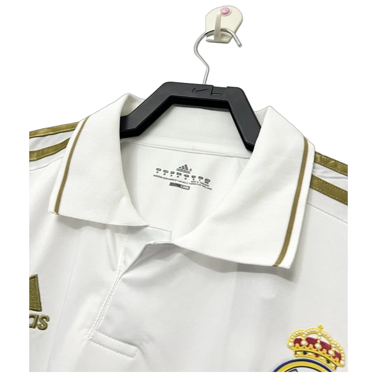 Camiseta Real Madrid 2011-2012 Blanca Retro - Retro - Vista 4
