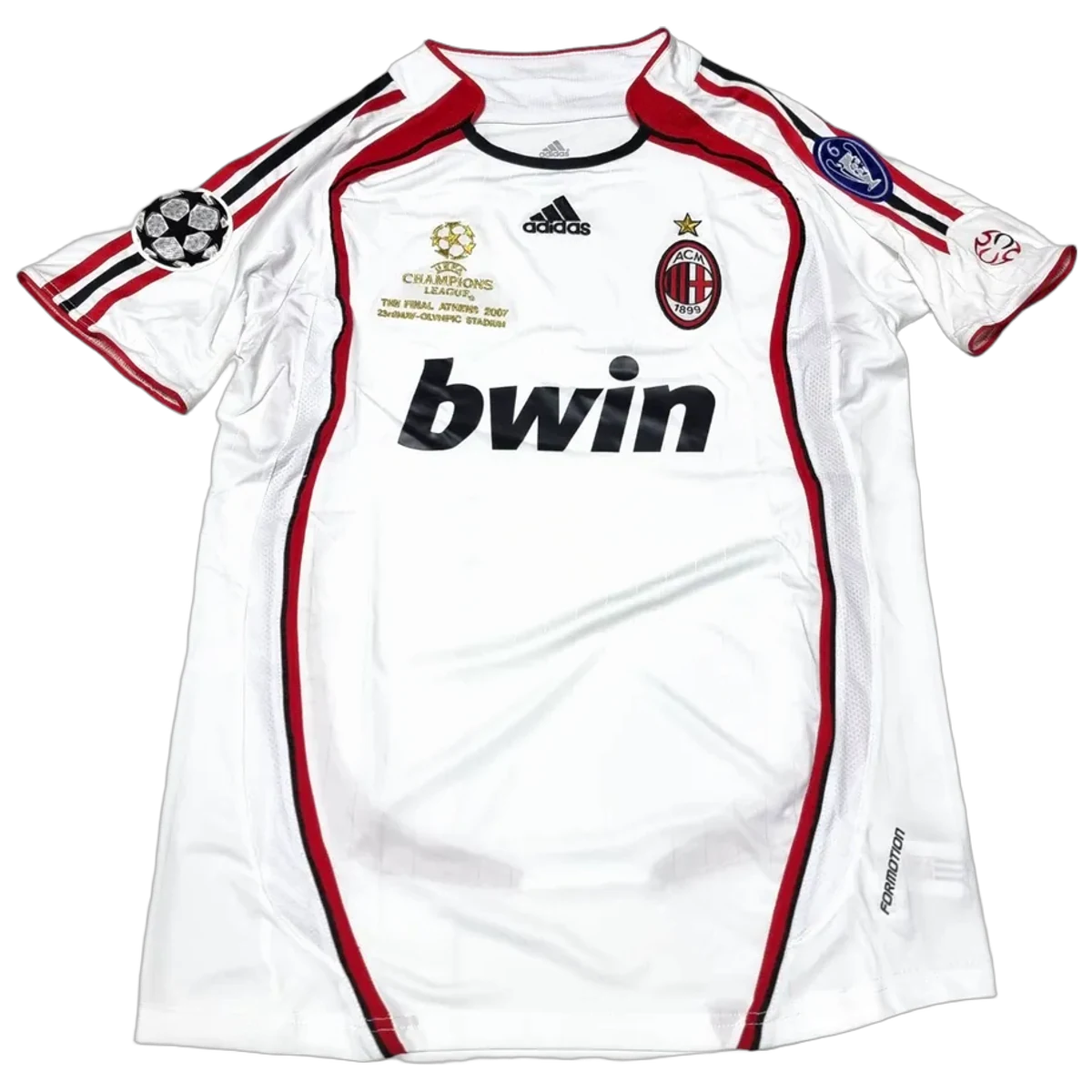 Camiseta Retro AC Milan Visitante 2008/09 - Ronaldinho #80 - Retro