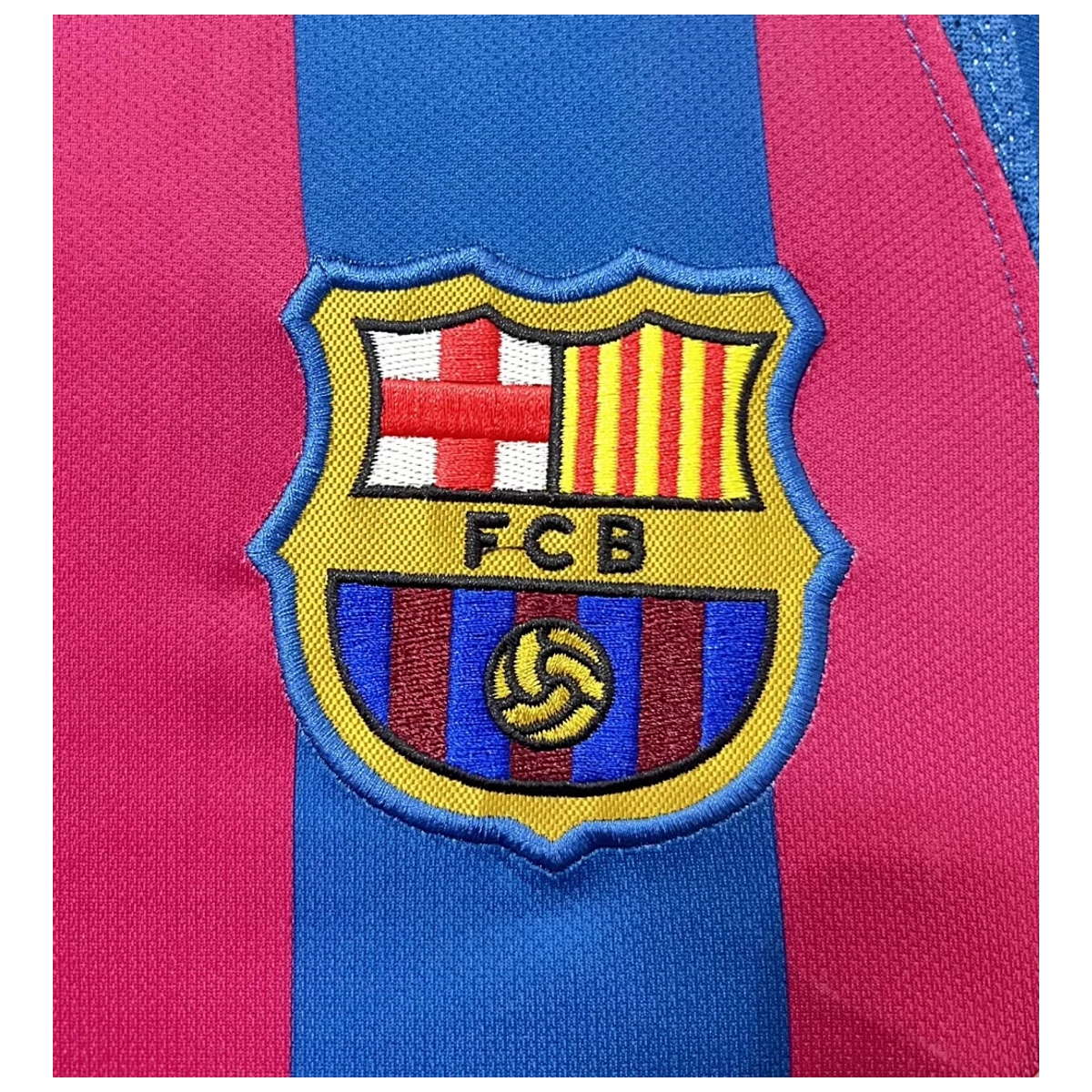 Camiseta Retro Barcelona 2005-2006 Local Final Champions League Manga Larga - Retro - Vista 3