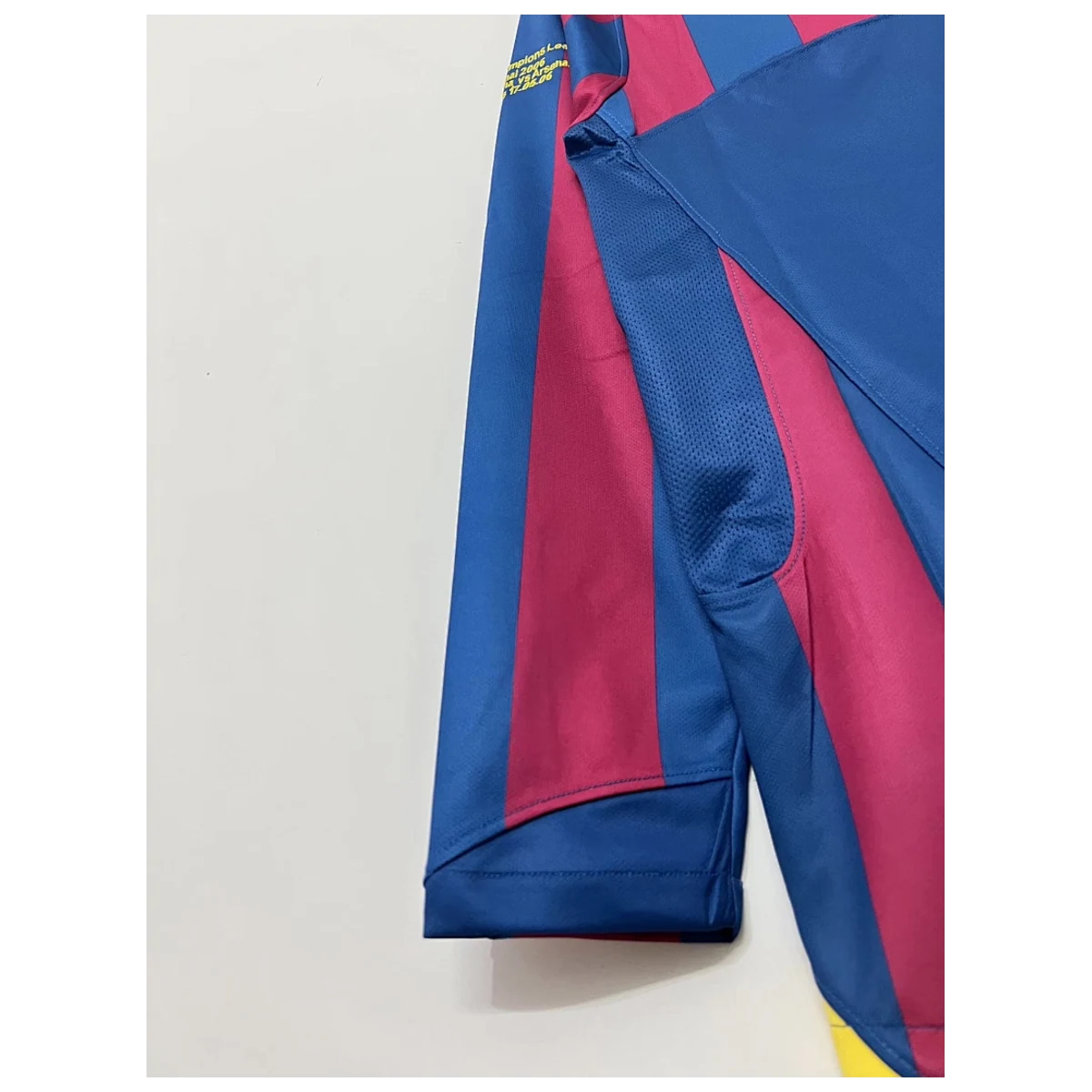 Camiseta Retro Barcelona 2005-2006 Local Final Champions League Manga Larga - Retro - Vista 6